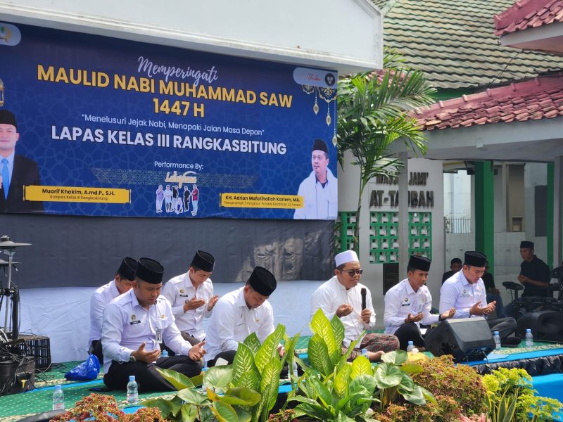 Lapas Rangkasbitung Peringati Maulid Nabi SAW 1447 H